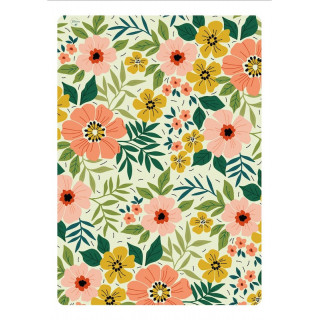 Affiche A4 illustrée Floraison