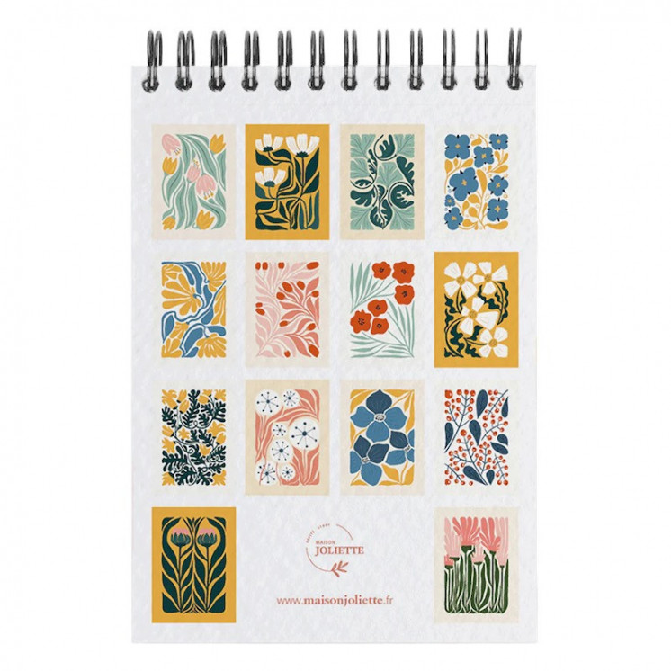 Carnet de coloriage Floral 1 A6