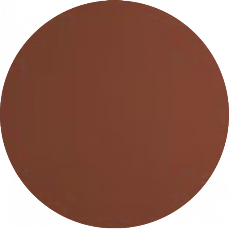 Set de table rond Vacavaliente® en cuir recyclé coloris Marron cacao