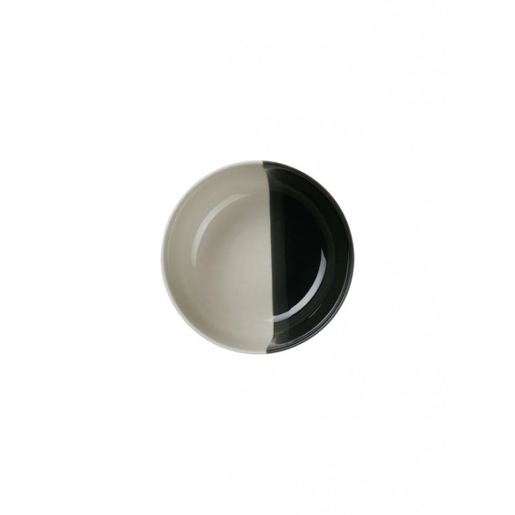 Petit bol bicolore noir et blanc blackcurrant smoothie