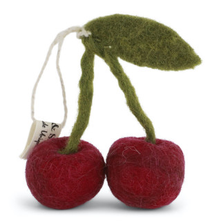 Cerises en laine