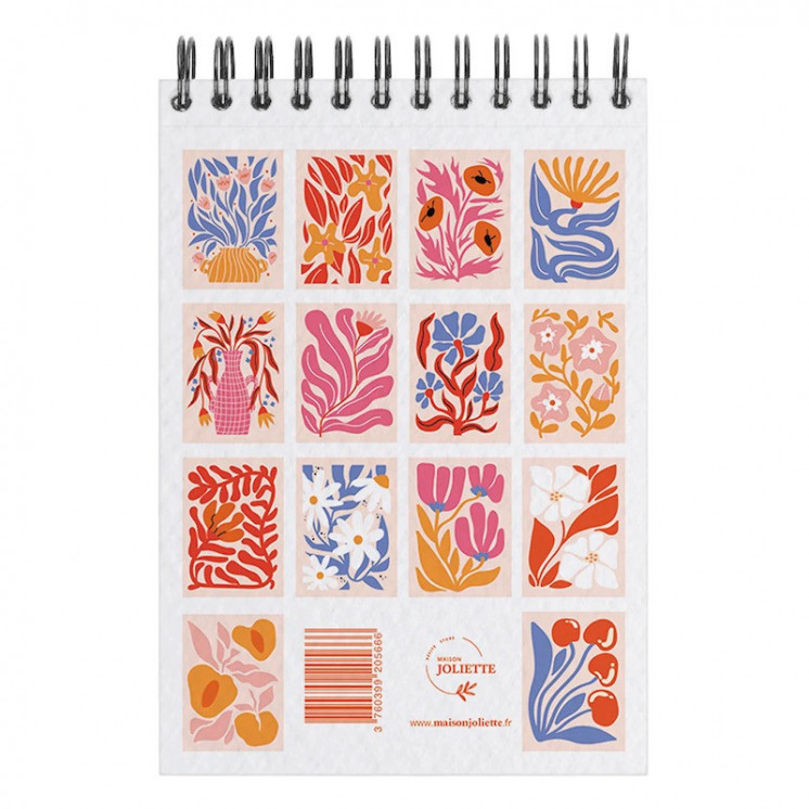 Carnet de coloriage Floral 2 A6