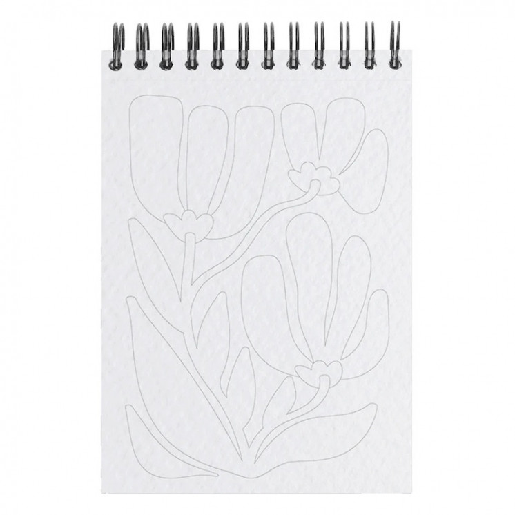 Carnet de coloriage Floral 2 A6