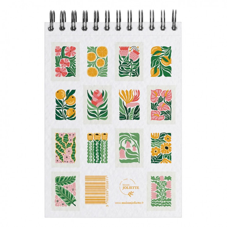 Carnet de coloriage Tropical A6