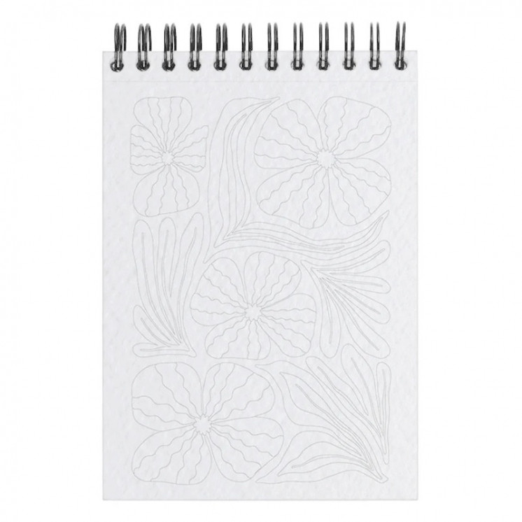 Carnet de coloriage Tropical A6