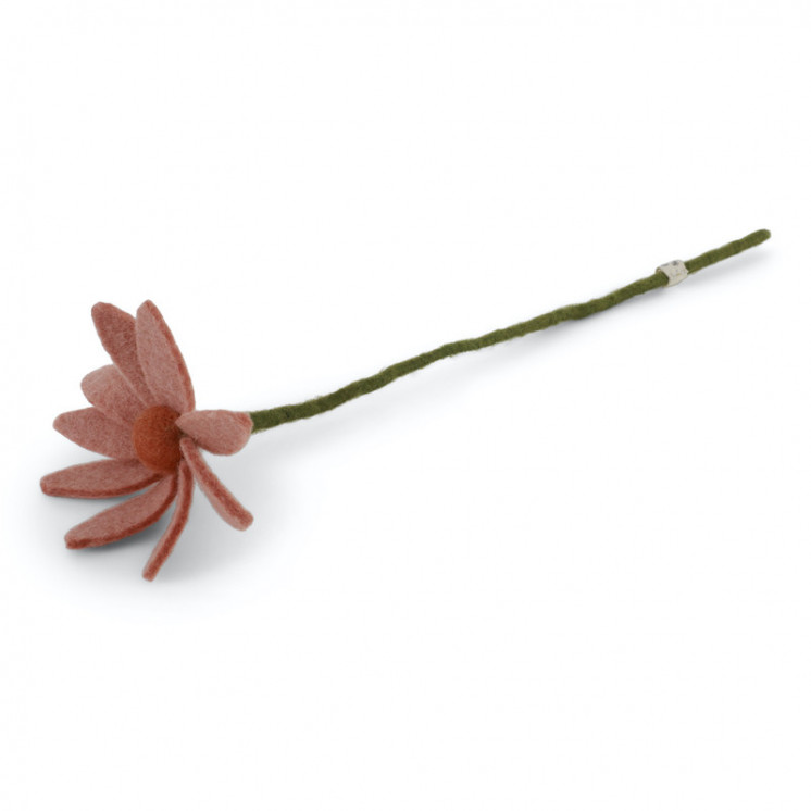 Cosmos en laine Rose pêche Gry & Sif