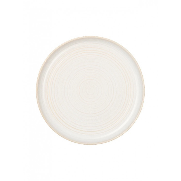 Grande assiette Manuale, coloris Oat.