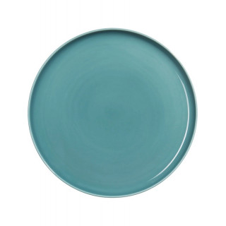 Plat ou assiette de présentation Colibri, coloris bleu petrol