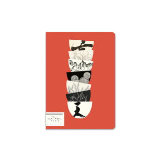 Carnet A5 illustration Dix petits bols