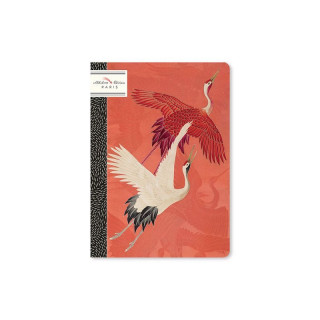 Carnet A5 illustration L'envol des grues