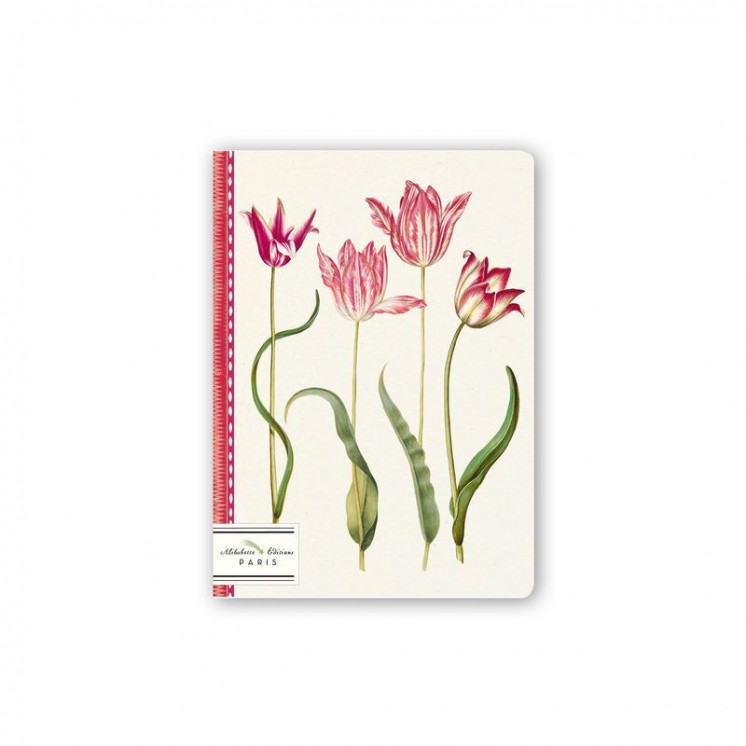 Carnet A5 illustration La danse des tulipes