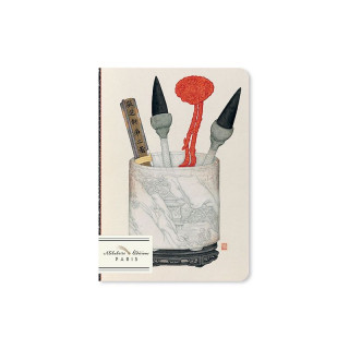 Petit carnet A6 Pinceaux