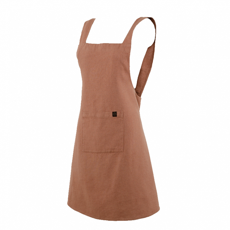 Tablier japonais "OSANI" coloris Mocaccino.