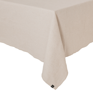 Nappe en lin et coton "Corte" coloris Naturel.