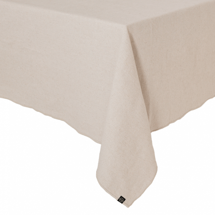 Nappe en lin et coton "Corte" coloris Naturel.