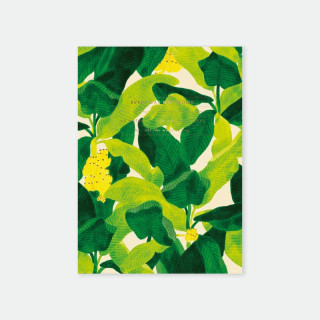 Carnet A5 Banana leaves (atws)