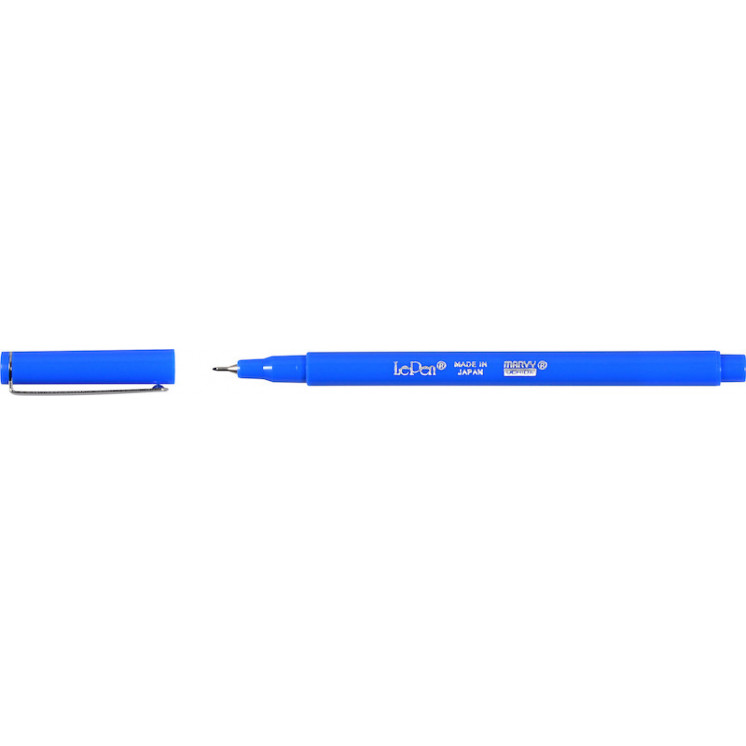 Stylo LePen coloris Fluo Blue de chez Marvy Uchida