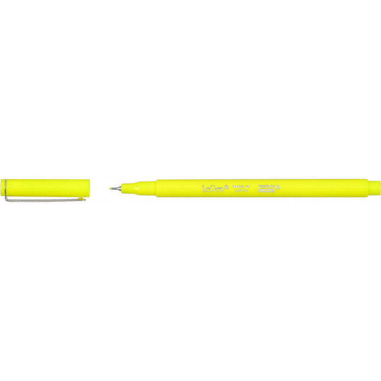 Stylo LePen coloris Fluo Yellow de chez Marvy Uchida