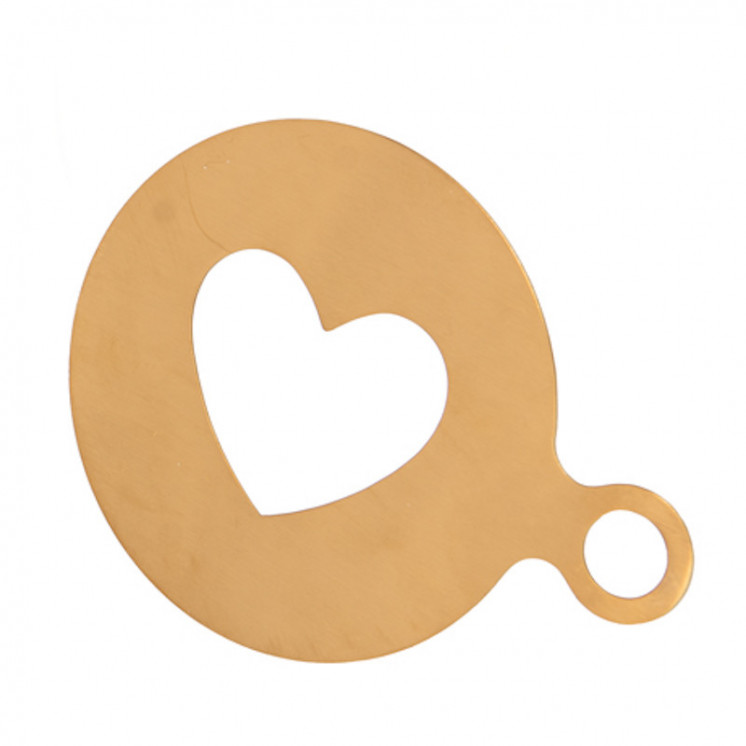 Pochoir pour boisson chaude