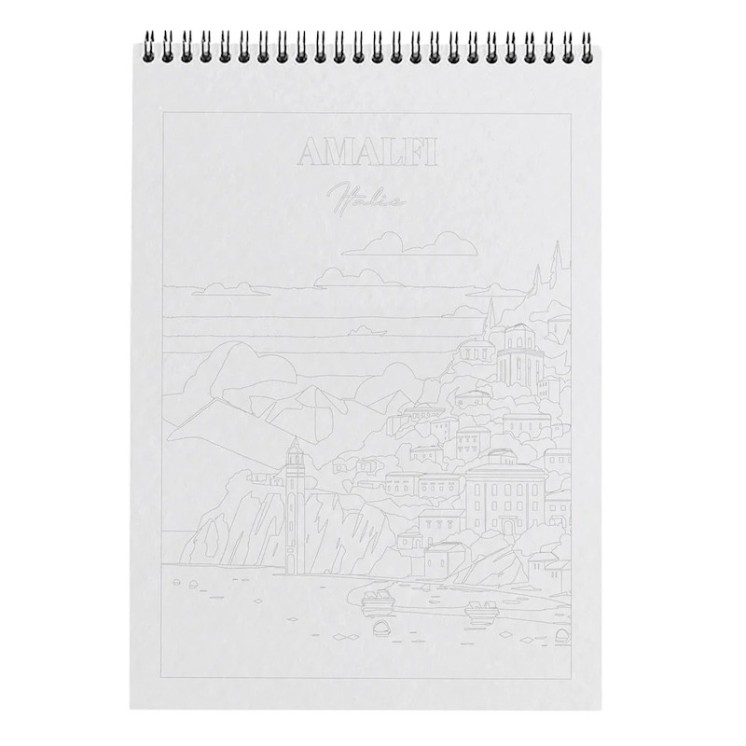 Carnet de coloriage Voyage voyage A4