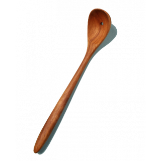 Cuillère à olives en bois de teck