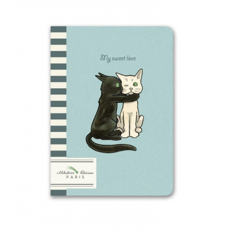 Petit carnet A6 illustration Chats
