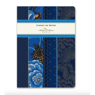 Carnet A5 illustration Soirs bleus