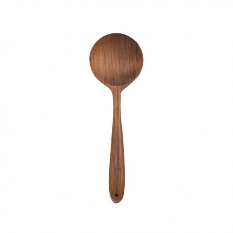 Cuillère de service en bois de teck