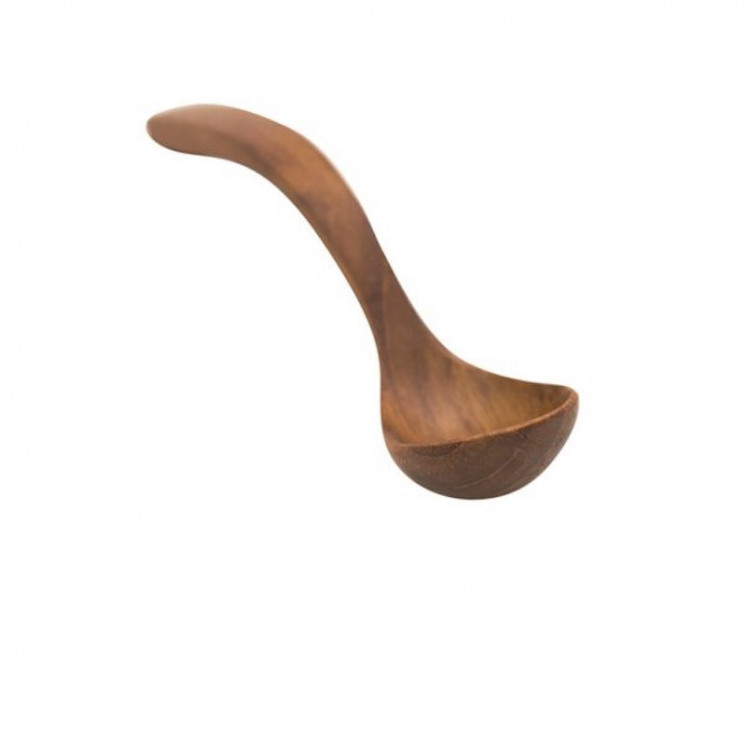Mini louche en bois de teck