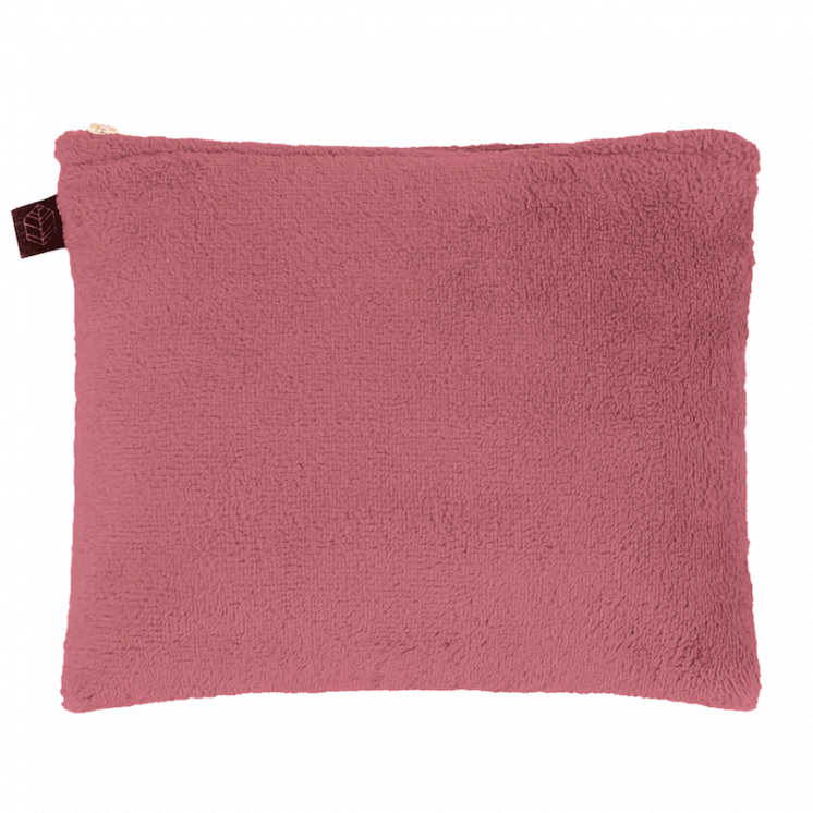 Pochette éponge "St Tropez" coloris Bois de rose.
