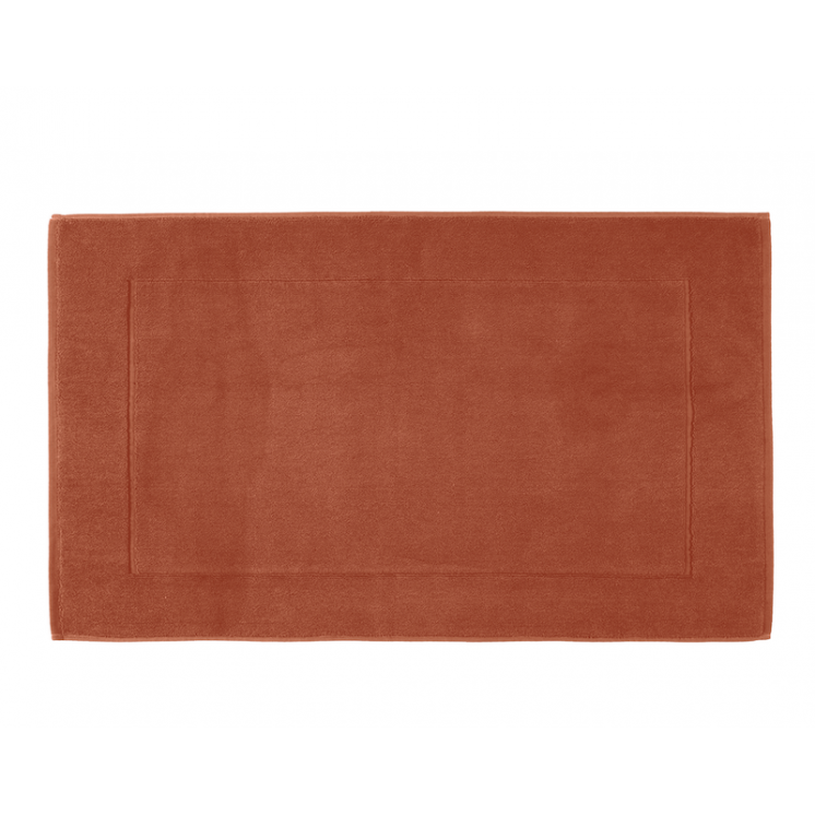 Tapis de bain Grand Hôtel coloris Brick.