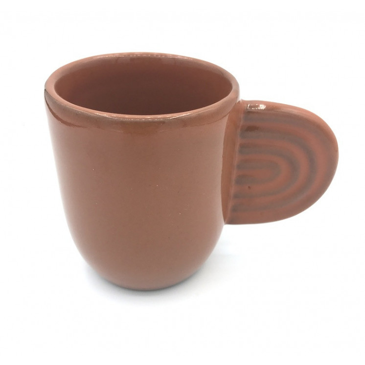 Tasse Ambre en céramique terracotta