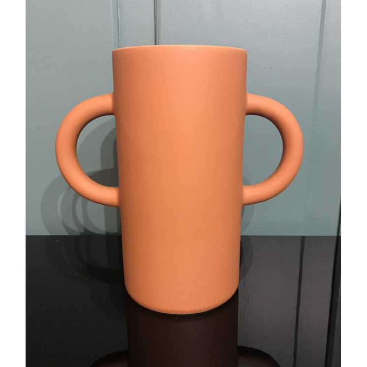 Vase Mediterranea en céramique Terracotta mat